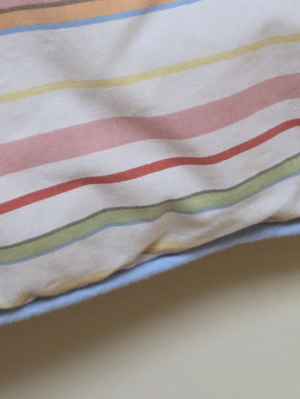 Ralph Lauren Harbor View Striped Comforter 100% Cotton 98x92 VTG Spring Summer